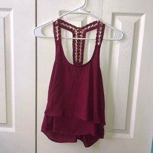 Maroon Blouse